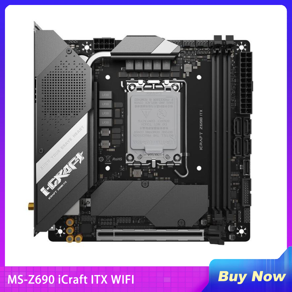 Lga1700 Itx Motherboard Ddr5 - Neues MS-Z690 iCraft ITX WIFI Desktop-Motherboard